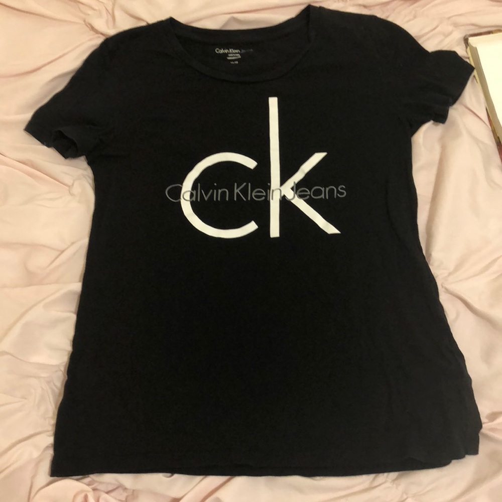 Calvin Klein black graphic tee
